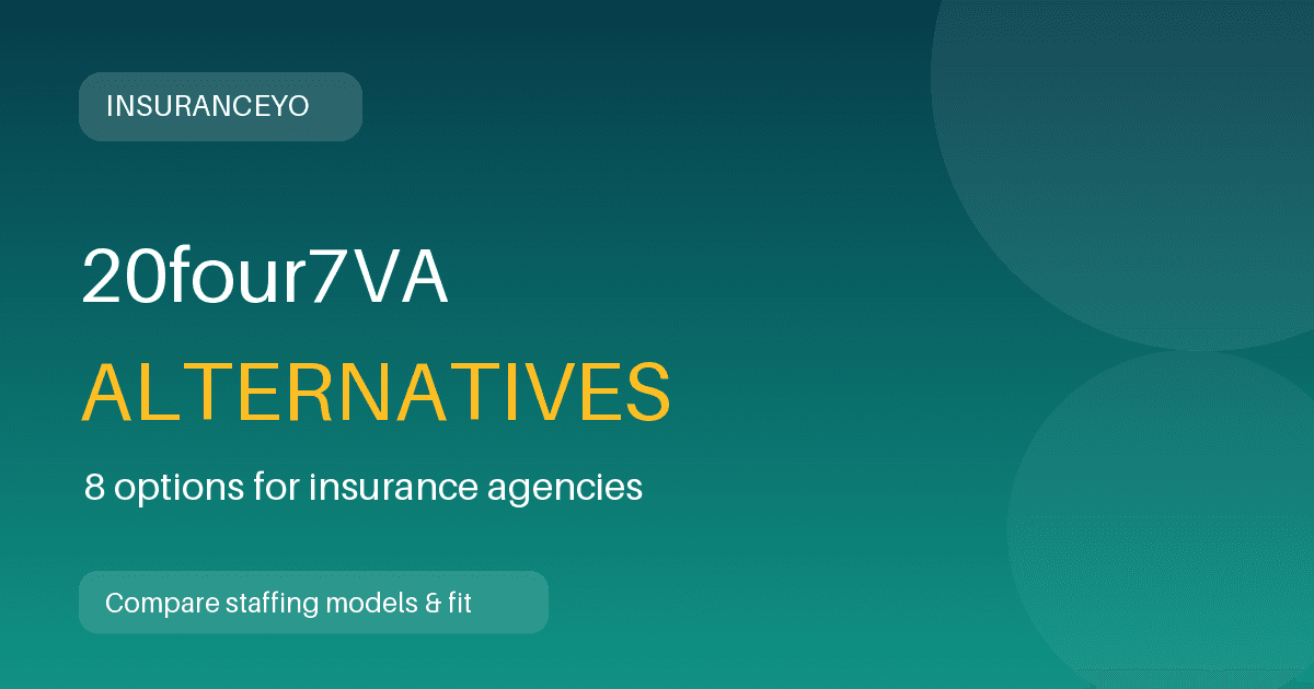20four7VA alternatives for insurance agencies