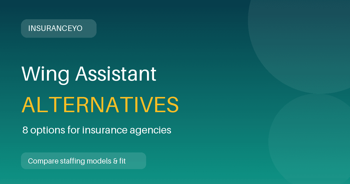 Wing Assistant alternatives for insurance agencies
