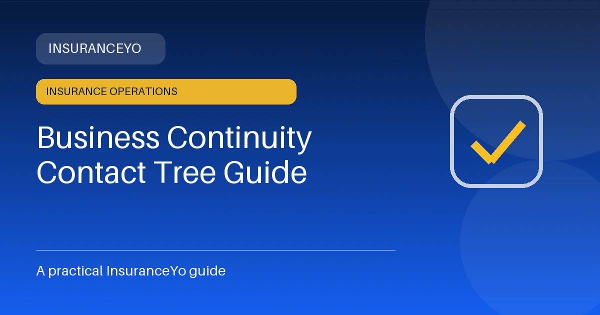 business continuity contact tree guide