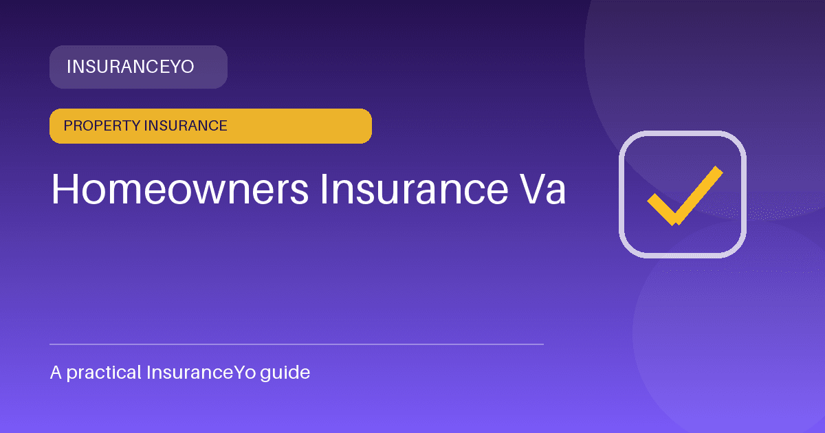 homeowners insurance va insurance guide