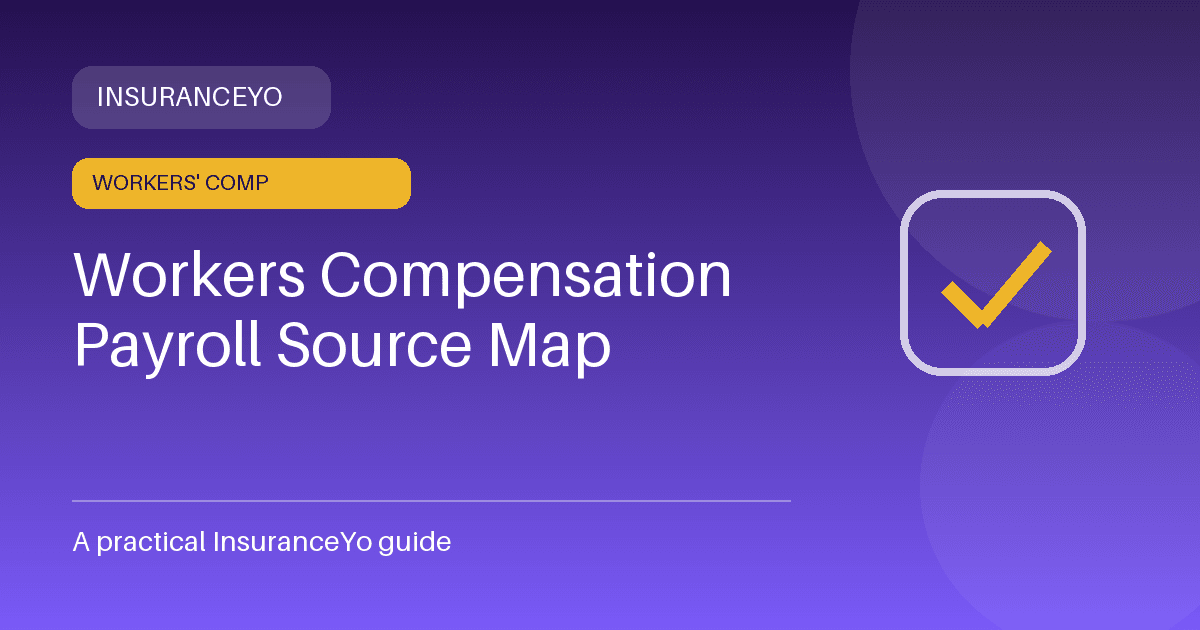 workers compensation payroll source map