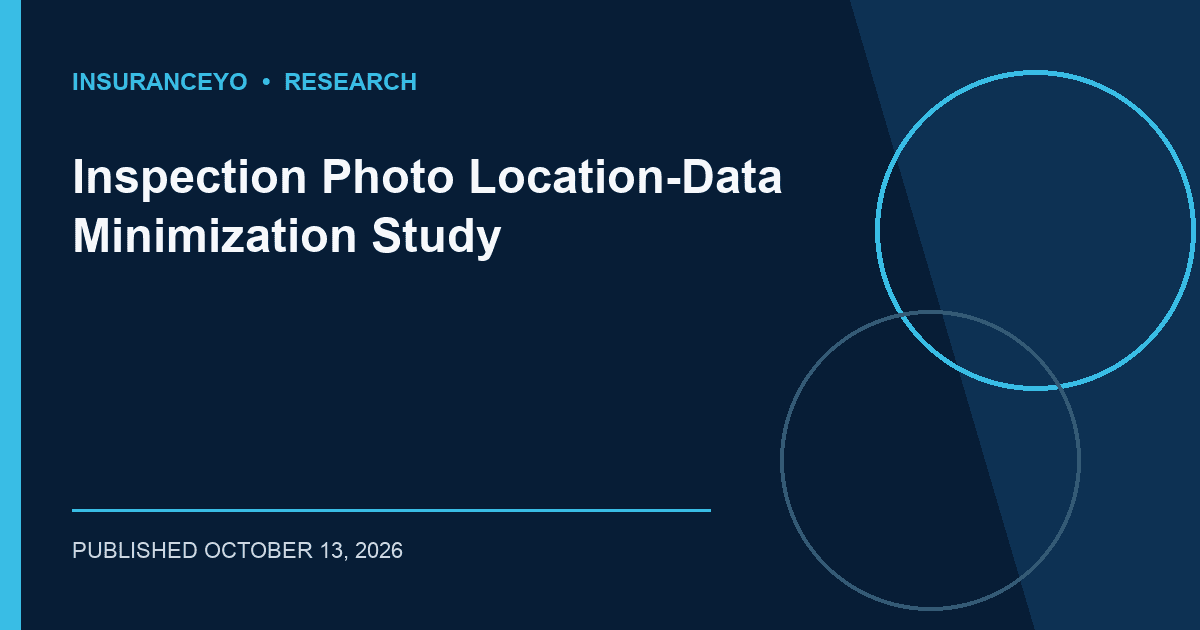 Inspection Photo Location-Data Minimization Study