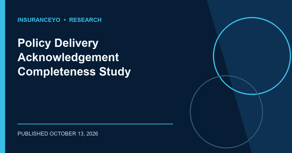 Policy Delivery Acknowledgement Completeness Study