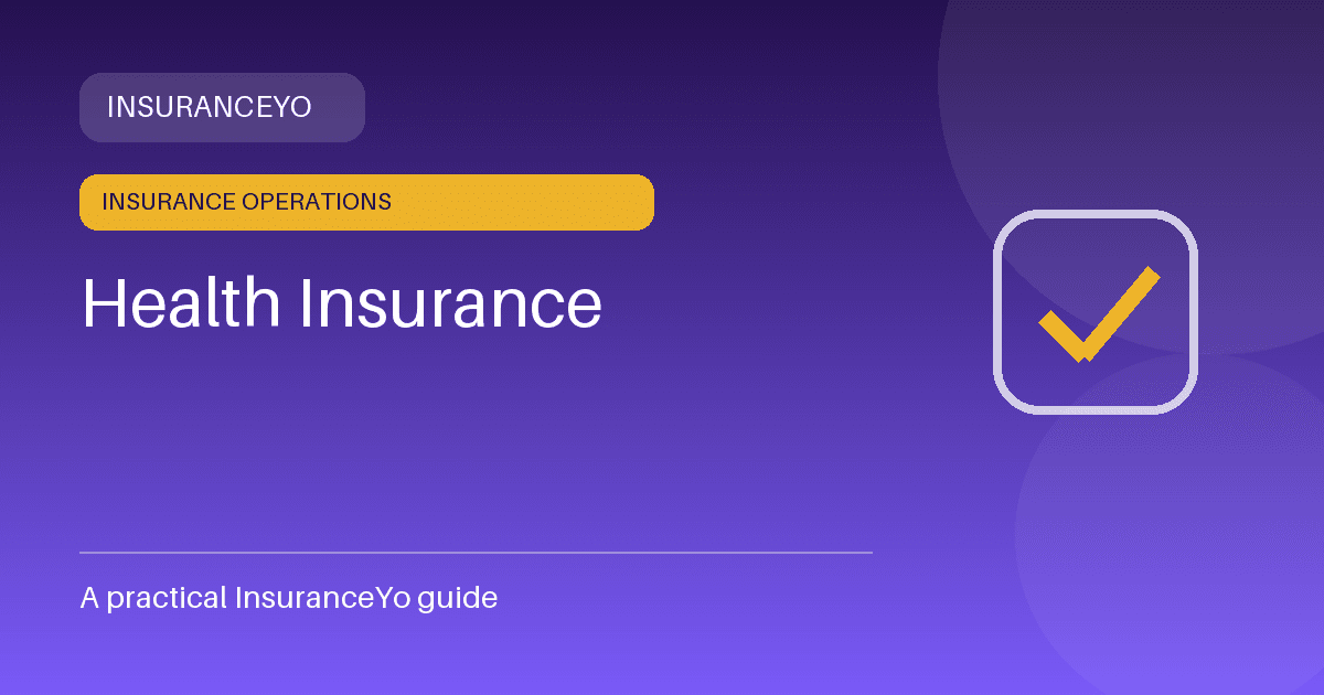 health insurance insurance guide