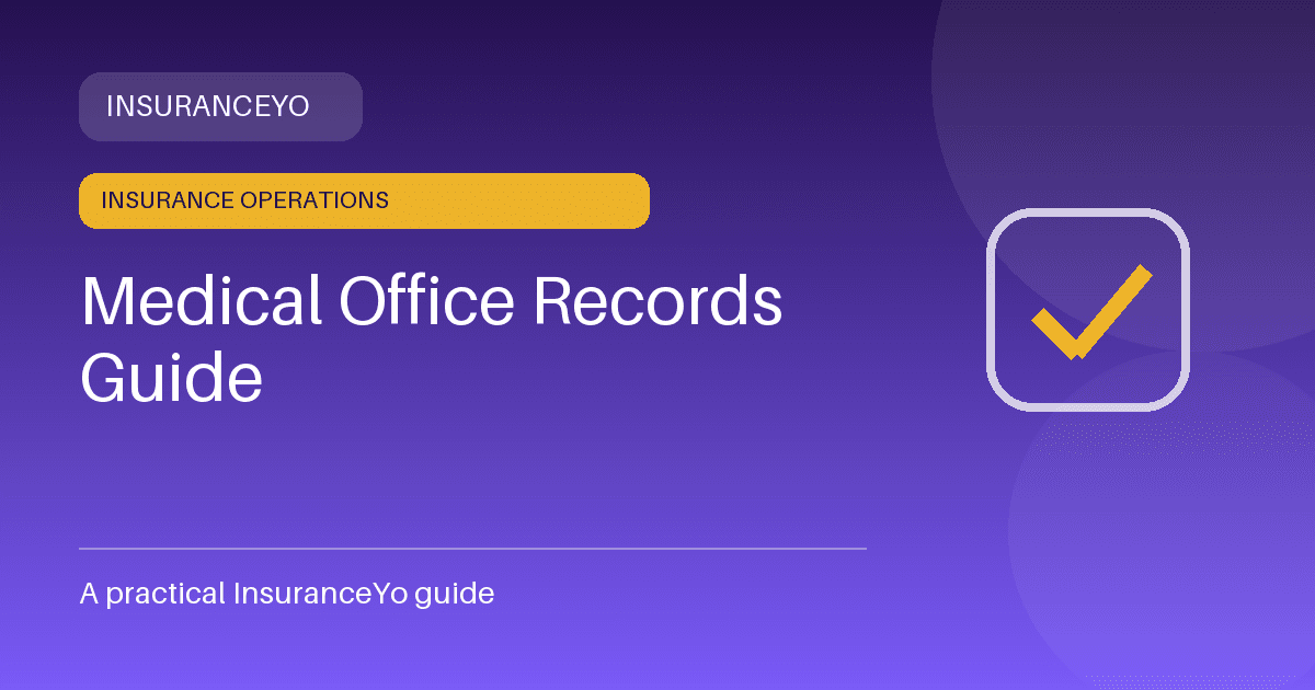 medical office records guide