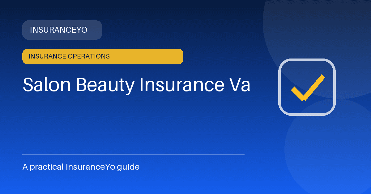 salon beauty insurance va insurance guide