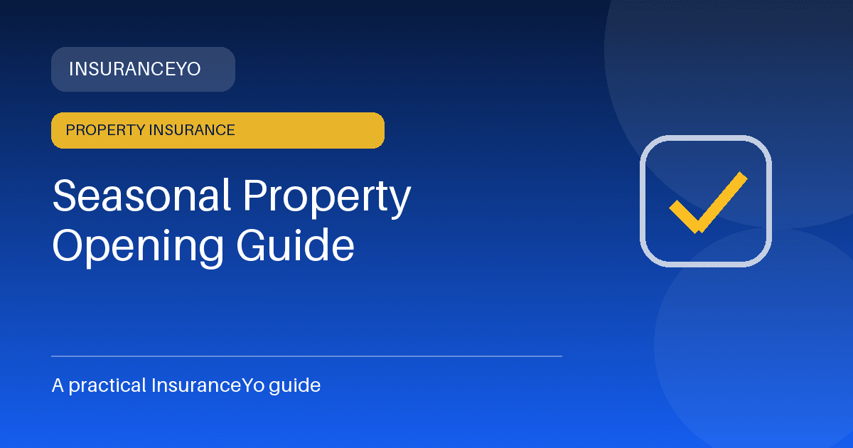 seasonal property opening guide
