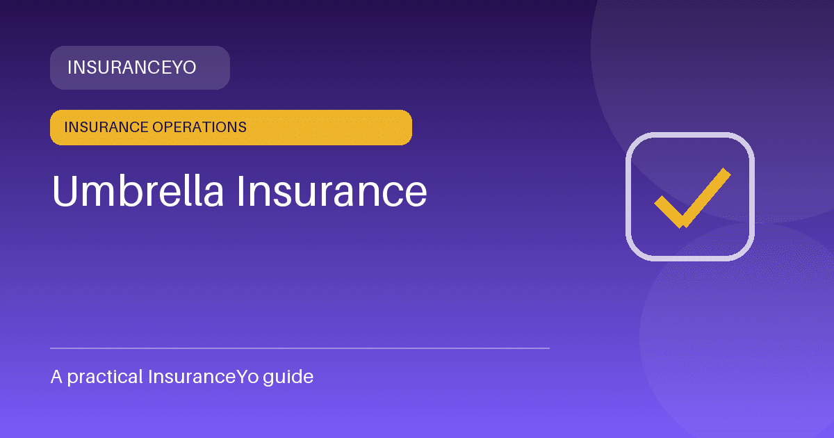 umbrella insurance insurance guide